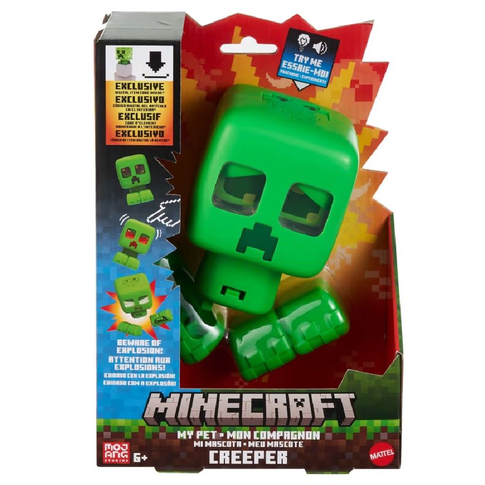 Minecraft Meu Mascote Creeper - Mattel - Imagem 4