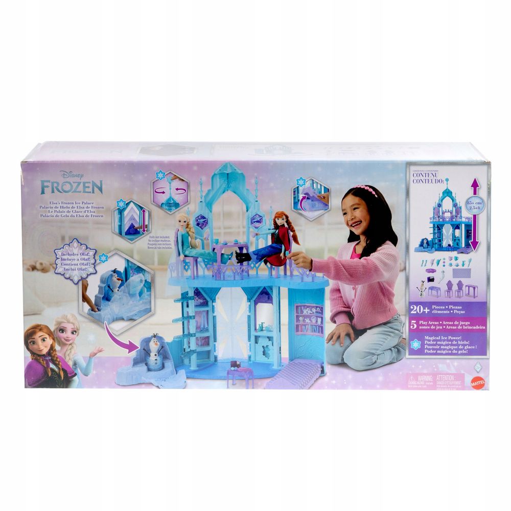 Disney Frozen Casa de Bonecas Castelo de Gelo - Mattel - Imagem 7