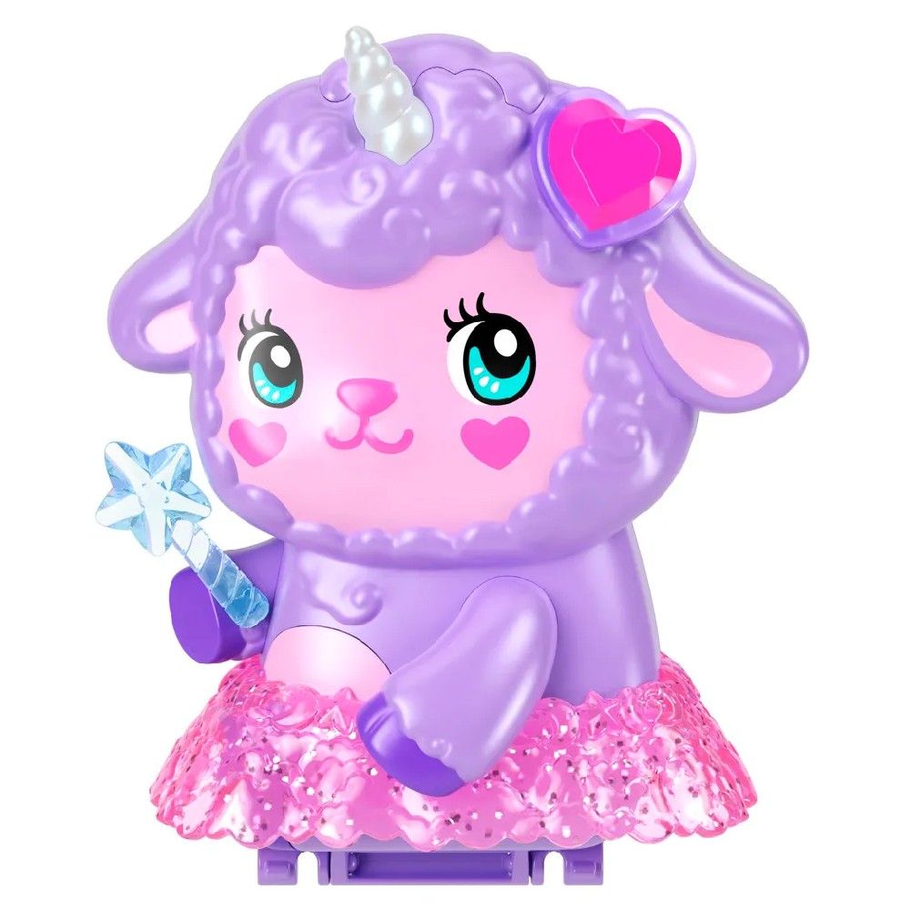 Polly Pocket Mundo dos Estojos Cordeirinho Unicórnio - Mattel