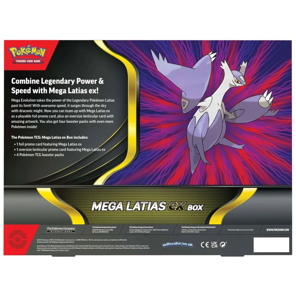 Pokémon Box Mega Latias EX - Copag - Imagem 2
