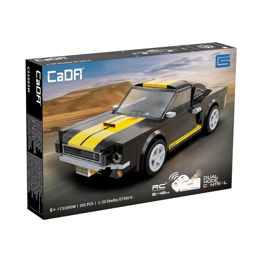 CADA Blocos de Montar Carro Shelby GT350H - Fun Divirta-se - Imagem 5