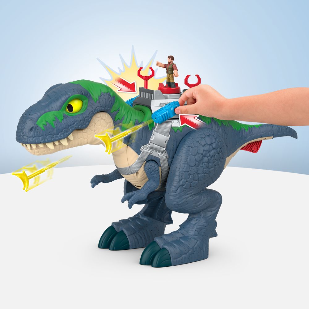 Imaginext Jurassic World Ultimate T-Rex - Mattel - Imagem 5