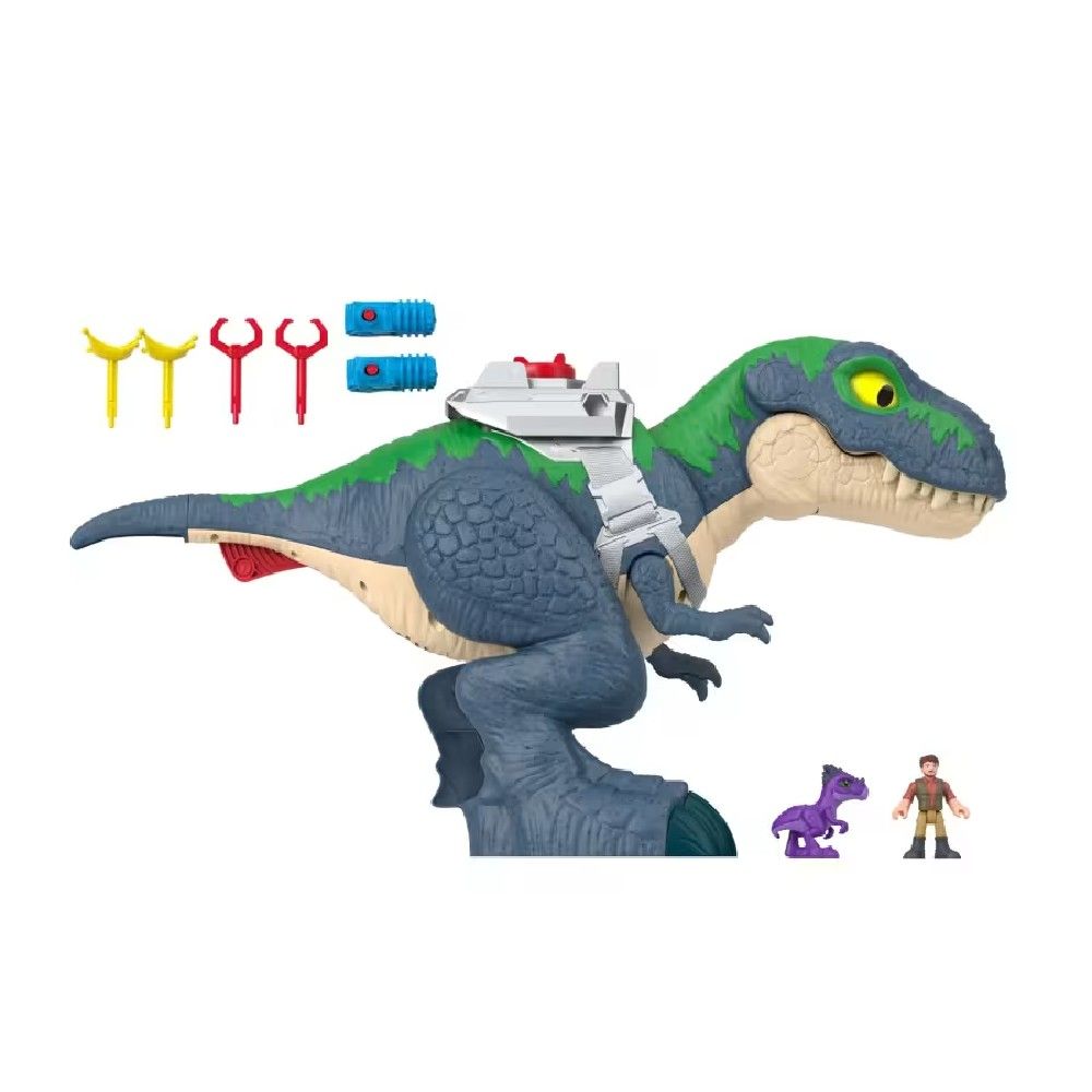 Imaginext Jurassic World Ultimate T-Rex - Mattel - Imagem 6