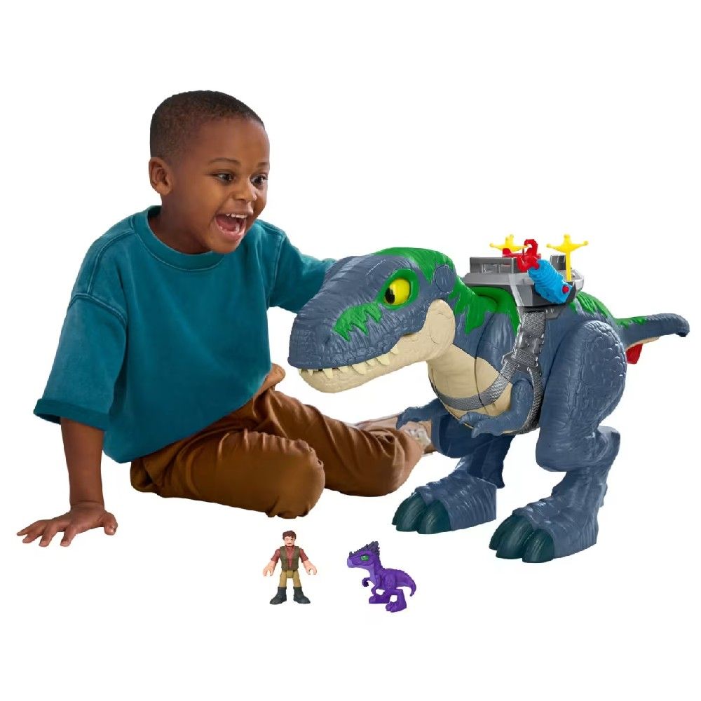 Imaginext Jurassic World Ultimate T-Rex - Mattel - Imagem 7