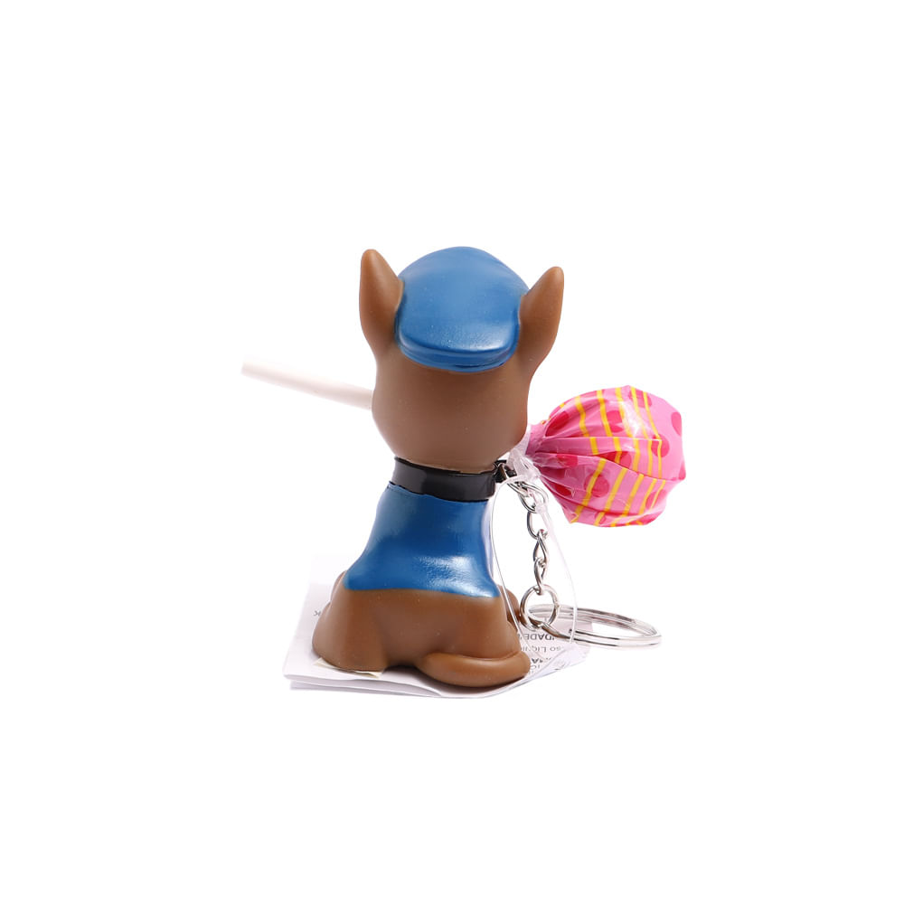 Kit Patrulha Canina Display 6 Chaveiros 3D com Pitulito Sabor Morango - Fun Divirta-se - Imagem 5