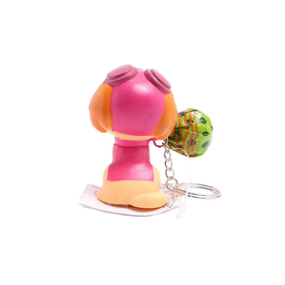 Kit Patrulha Canina Display 6 Chaveiros 3D com Pitulito Sabor Morango - Fun Divirta-se - Imagem 7