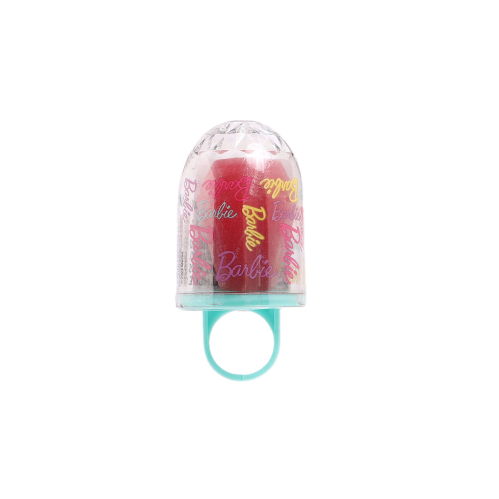 Kit Barbie Display 6 Anéis com Pirulito Sabor Morango - Fun Divirta-se - Imagem 7