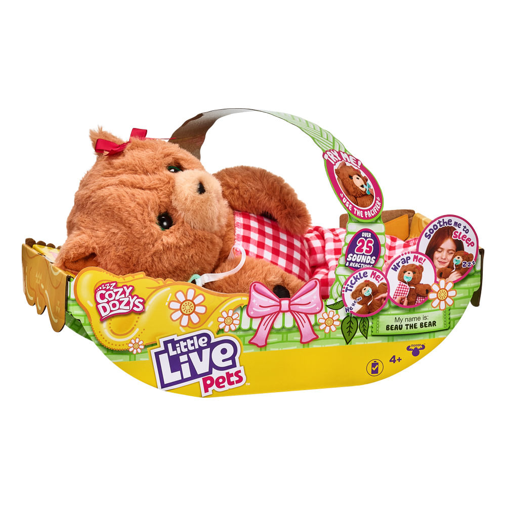Little Live Pets Ursinho Cozy Dozy - Fun Divirta-se