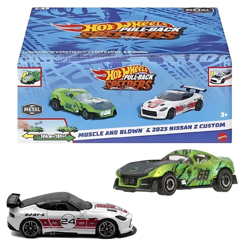 Hot Wheels Pullback Muscle And Blown e 2023 Nissan Z - Mattel