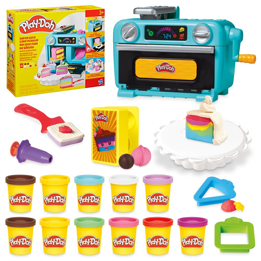 Massa de Modelar Play-Doh Super Fatia de Bolo - Hasbro