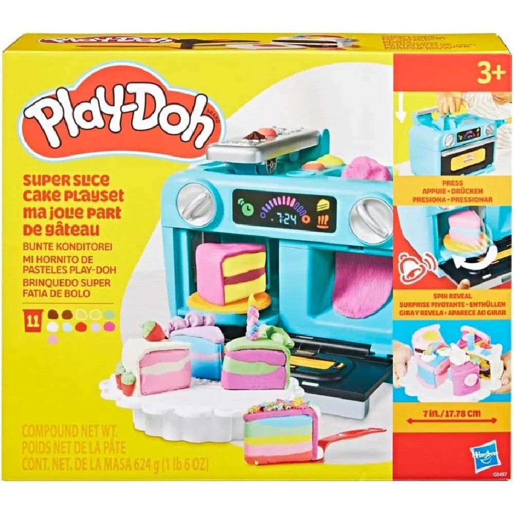 Massa de Modelar Play-Doh Super Fatia de Bolo - Hasbro - Imagem 4