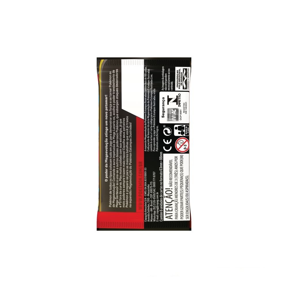Pokémon Mega Evolução Booster Unitário Surpresa - Copag - Imagem 5