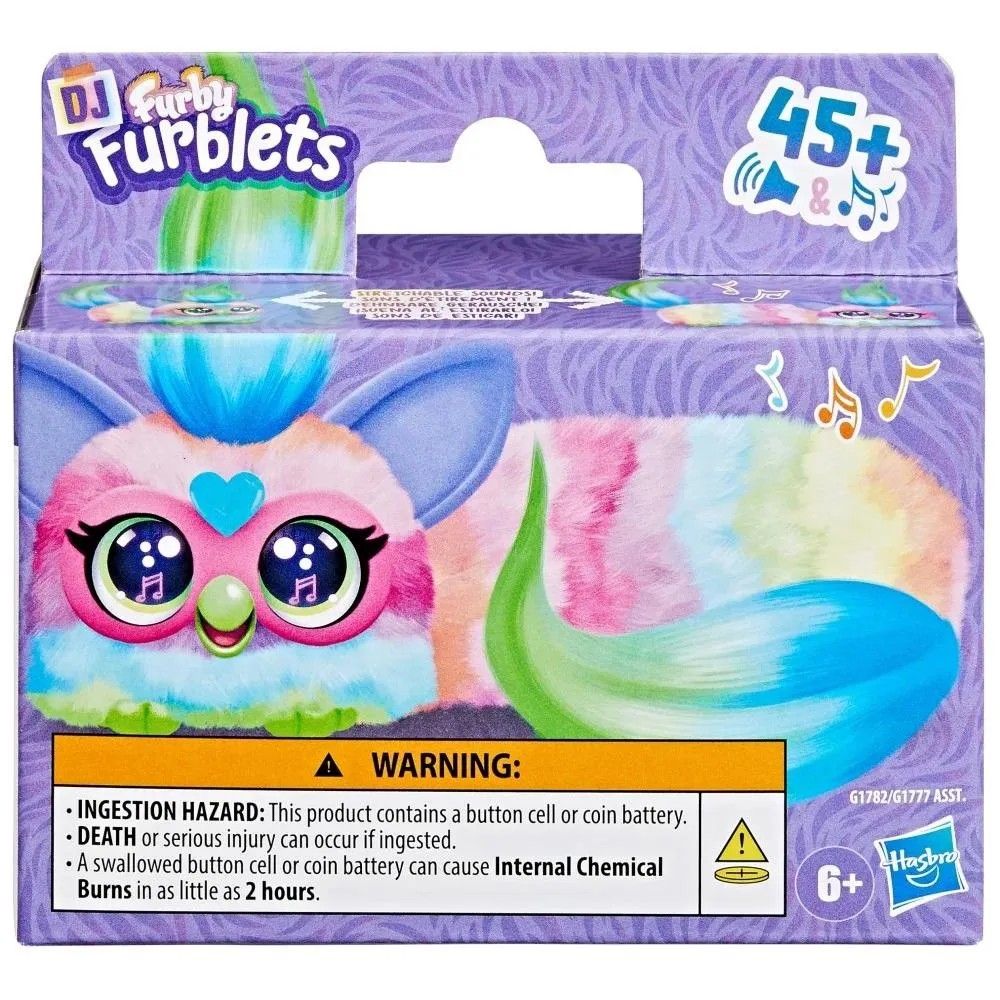 Furby Pelúcia Interativa DJ Furblets Can-Dee-Swirl - Hasbro - Imagem 2