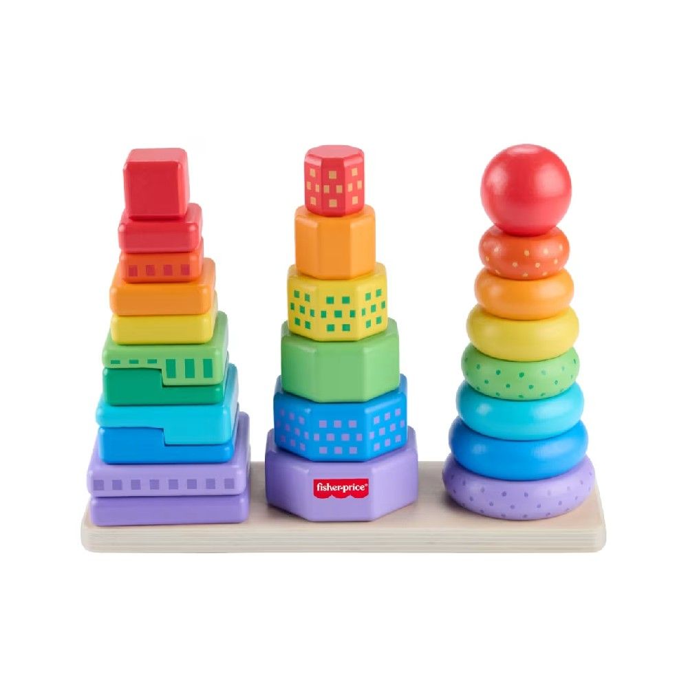 Fisher-Price Torre de Atividades de Madeira - Mattel