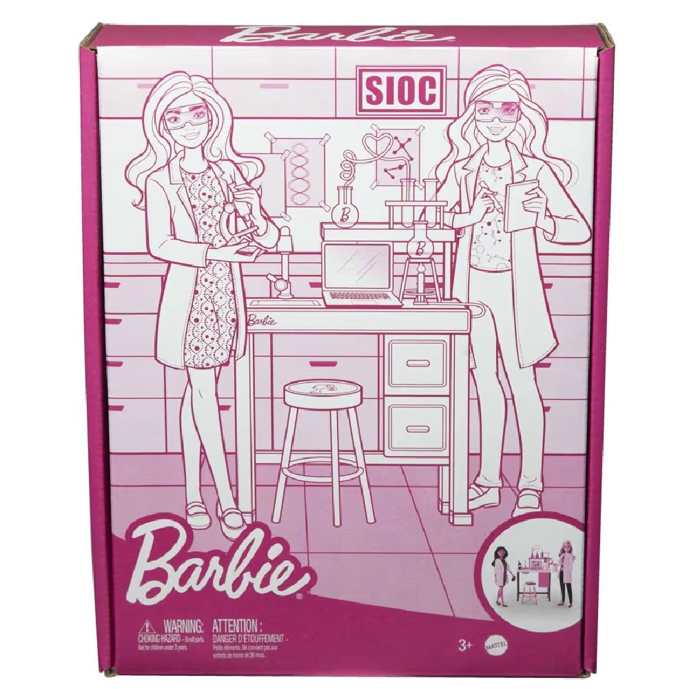 Barbie Conjunto Laboratório de Ciências - Mattel - Imagem 6