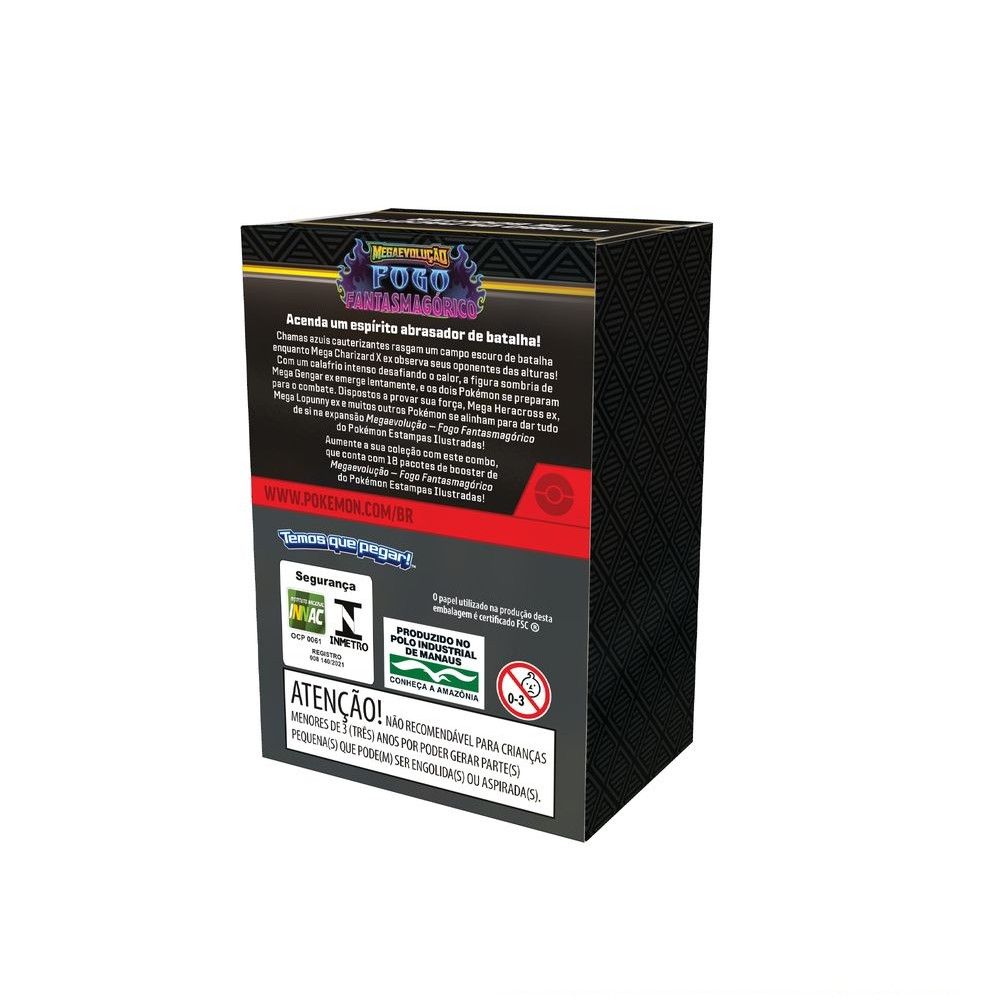Pokémon Combo de Booster Fantasmagórico - Copag - Imagem 2