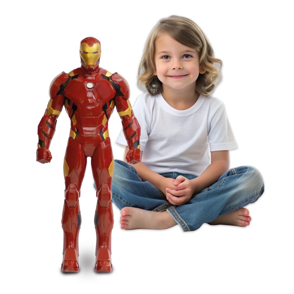 Boneco Marvel Extreme Gigante Homem de Ferro 45cm Mimo - Imagem 2