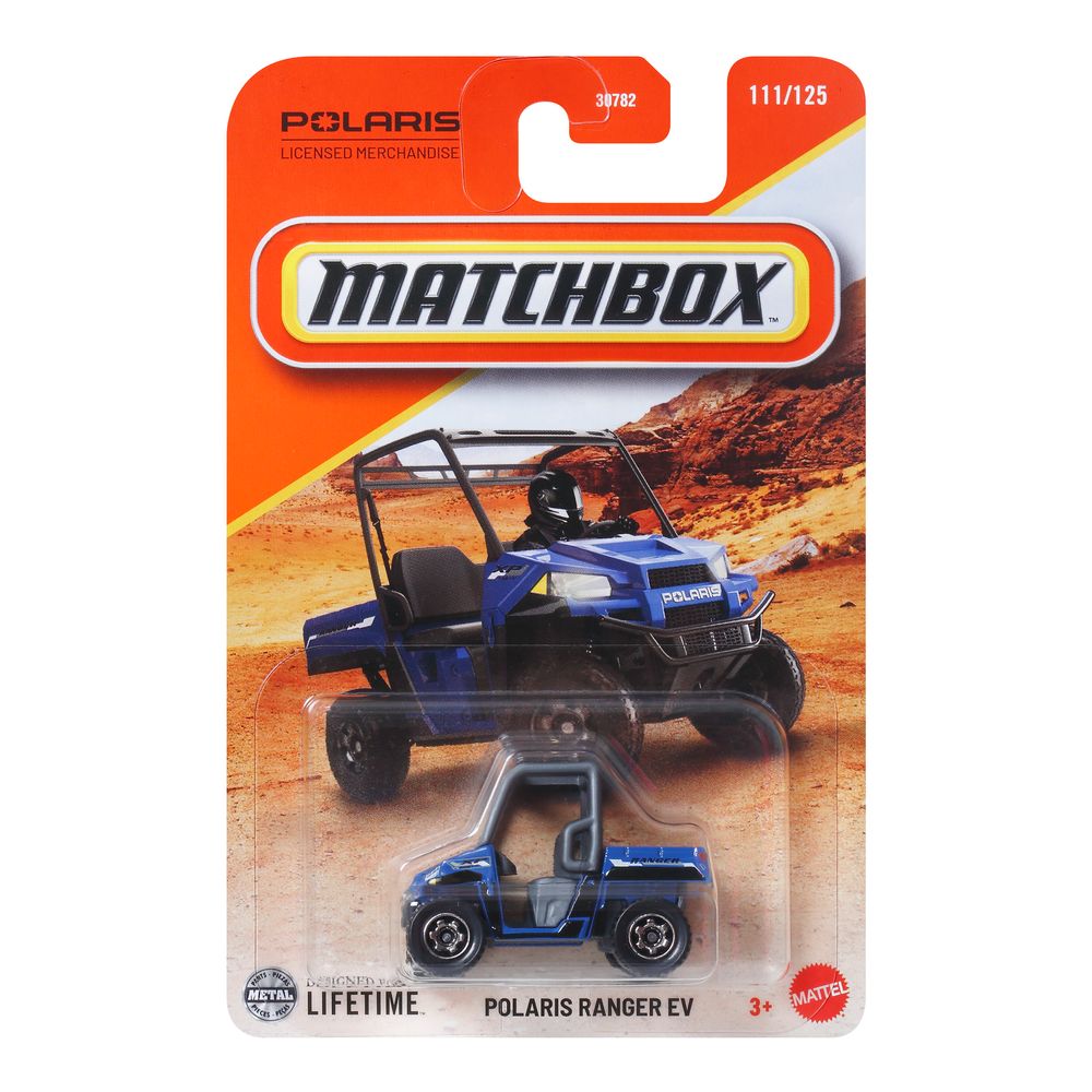 Matchbox Carro Básico Polaris Ranger EV - Mattel