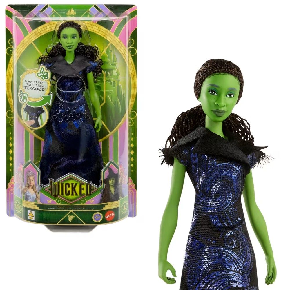 Wicked Boneca Elphaba Musical - Mattel