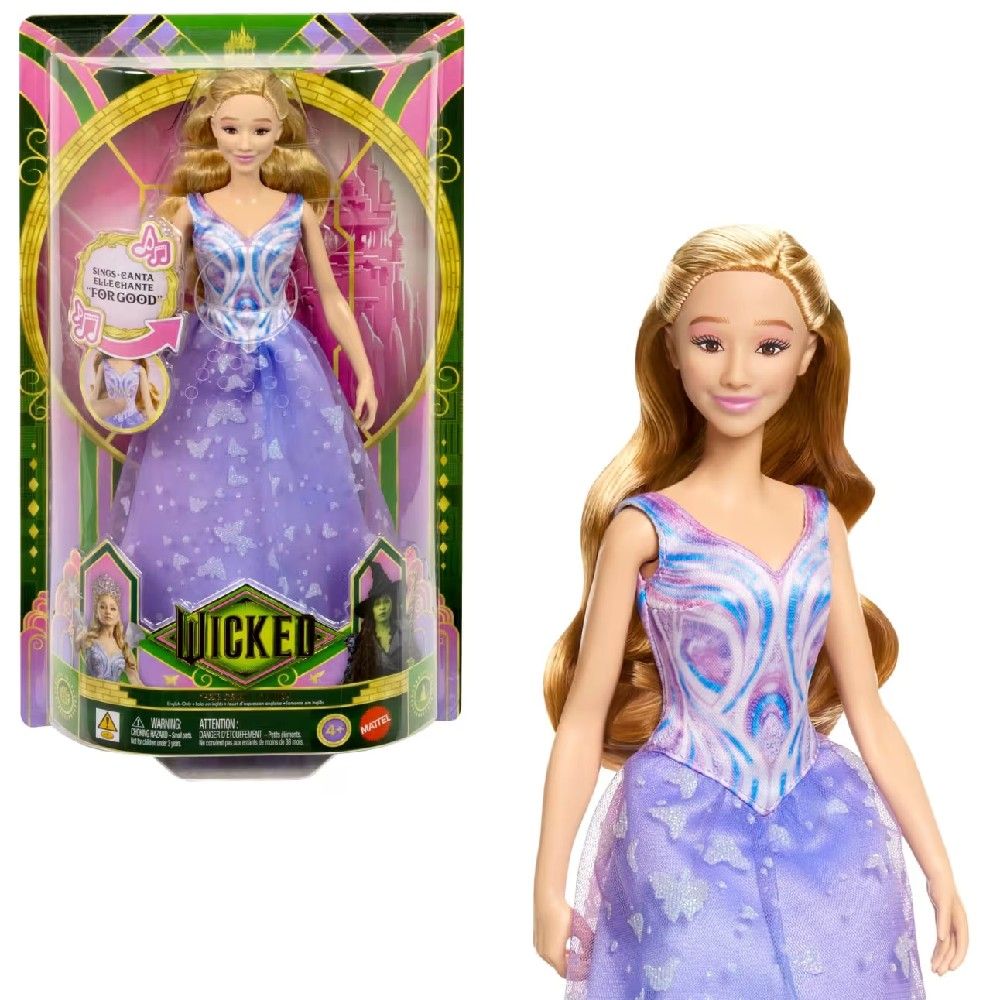 Wicked Boneca Glinda Musical - Mattel