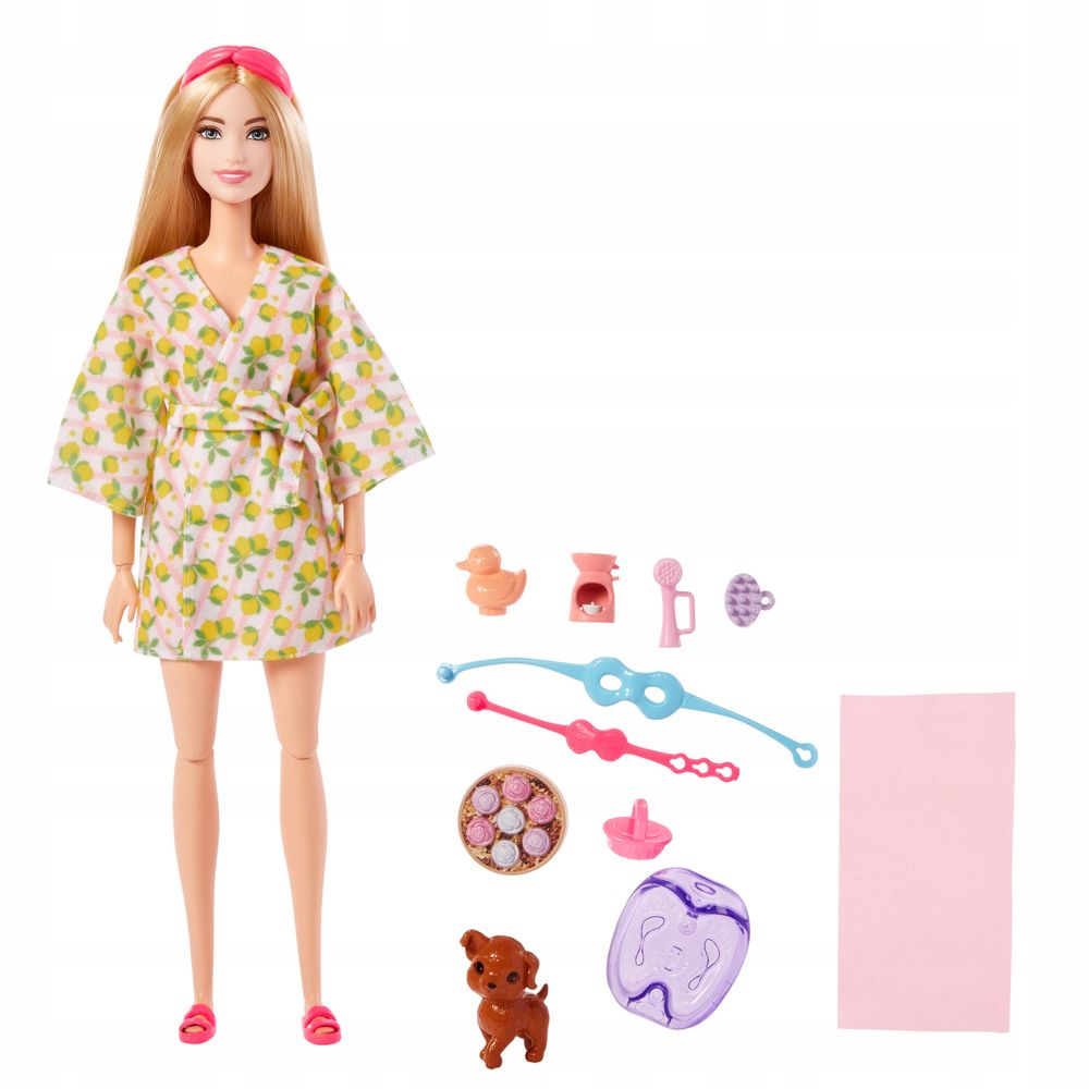 Barbie Wellness Dia de Spa com Cachorrinho - Mattel - Imagem 2