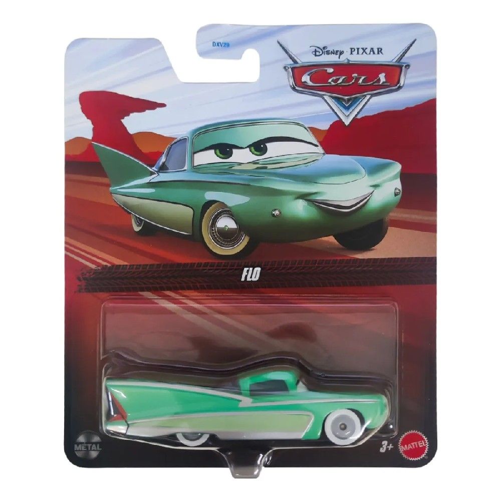 Disney Pixar Carros Veículo Básico Flo - Mattel - Imagem 3