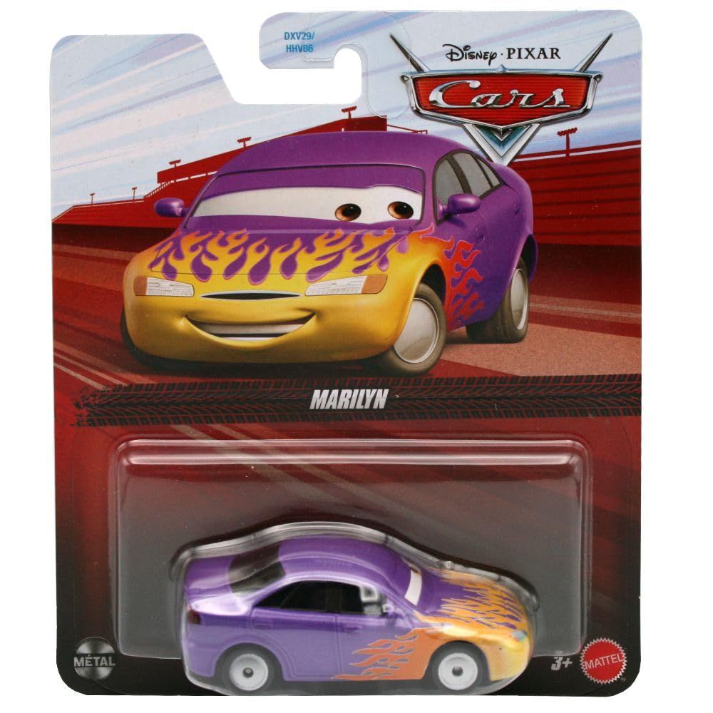 Disney Pixar Carros Veículo Básico Marilyn - Mattel - Imagem 3