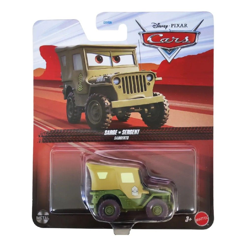 Disney Pixar Carros Veículo Básico Sargento - Mattel - Imagem 2