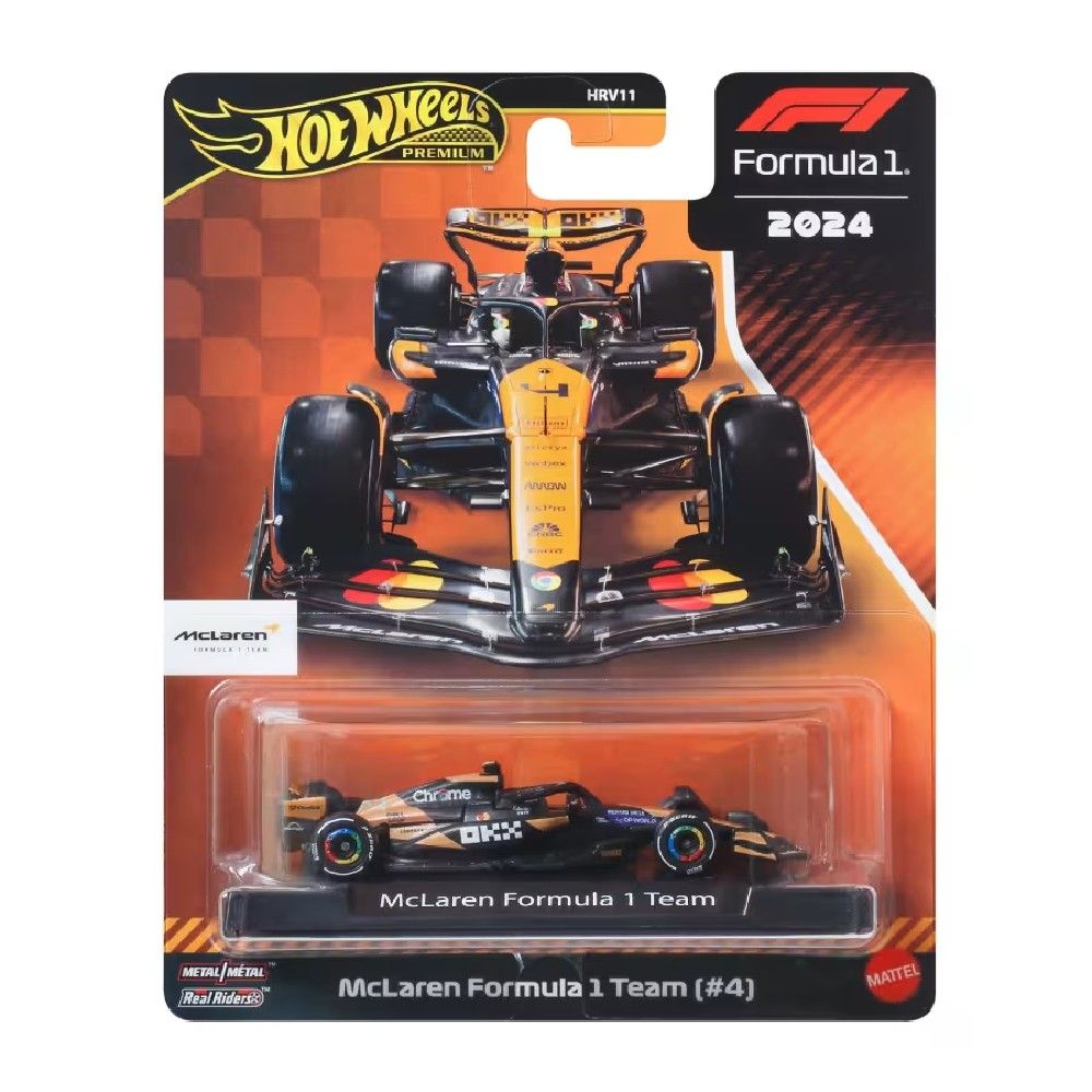 Hot Wheels Fórmula 1 McLaren Lando Norris - Mattel - Imagem 6