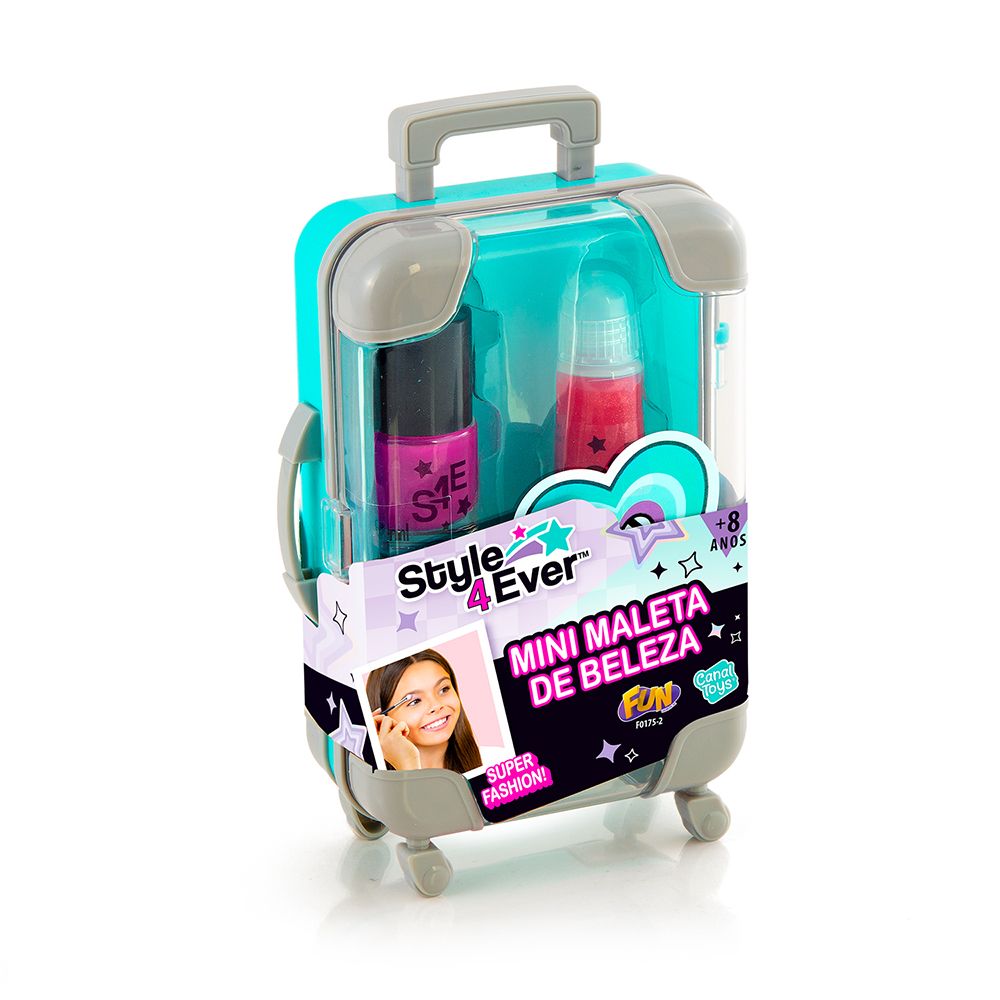 Fun Mini Maleta de Beleza Verde - Fun Divirta-se