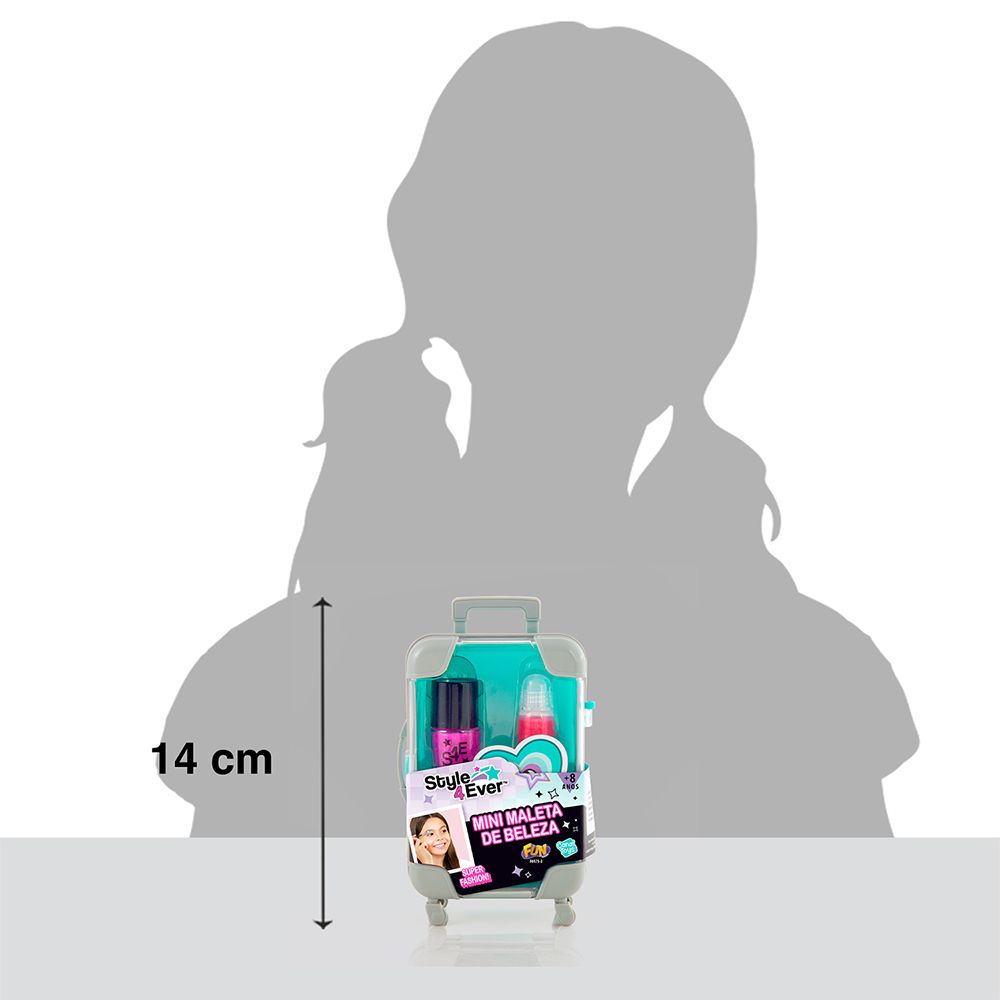 Fun Mini Maleta de Beleza Verde - Fun Divirta-se - Imagem 7