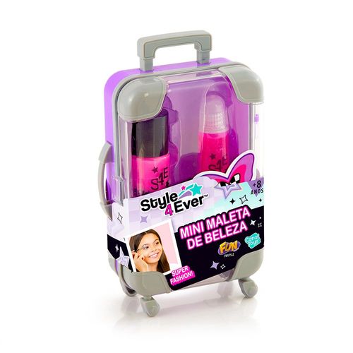 Fun Mini Maleta de Beleza Roxo - Fun Divirta-se