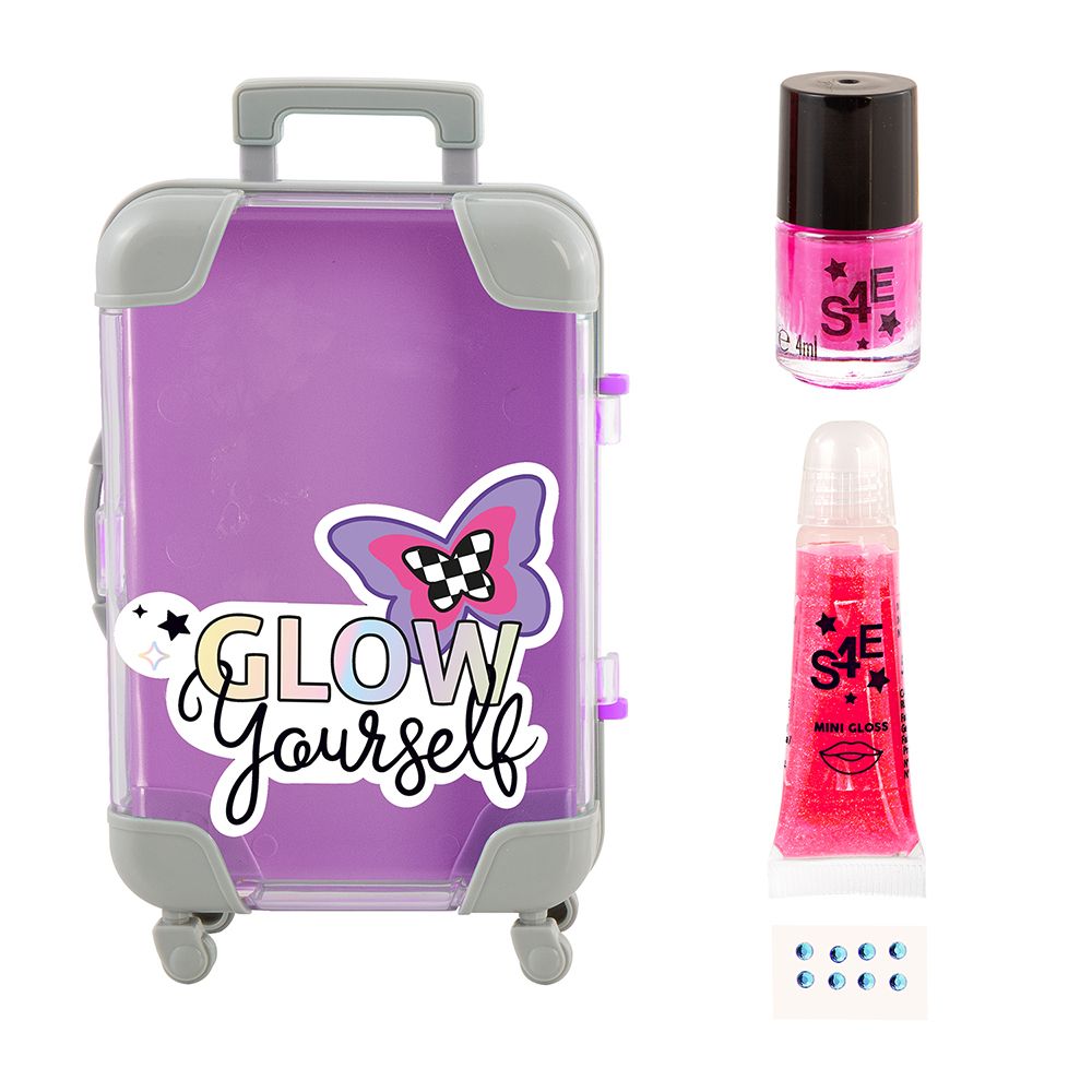 Fun Mini Maleta de Beleza Roxo - Fun Divirta-se - Imagem 3