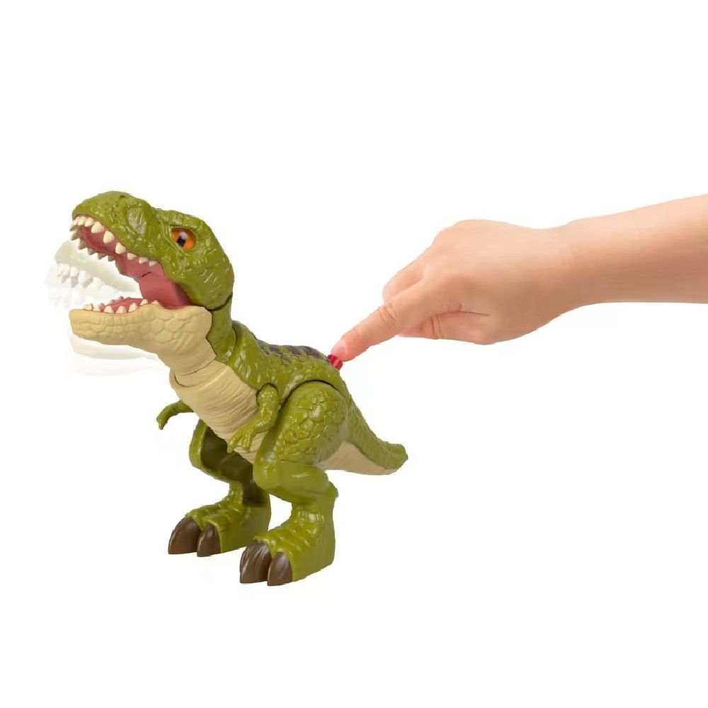 Imaginext Jurassic World Rebirth T-Rex - Mattel - Imagem 6