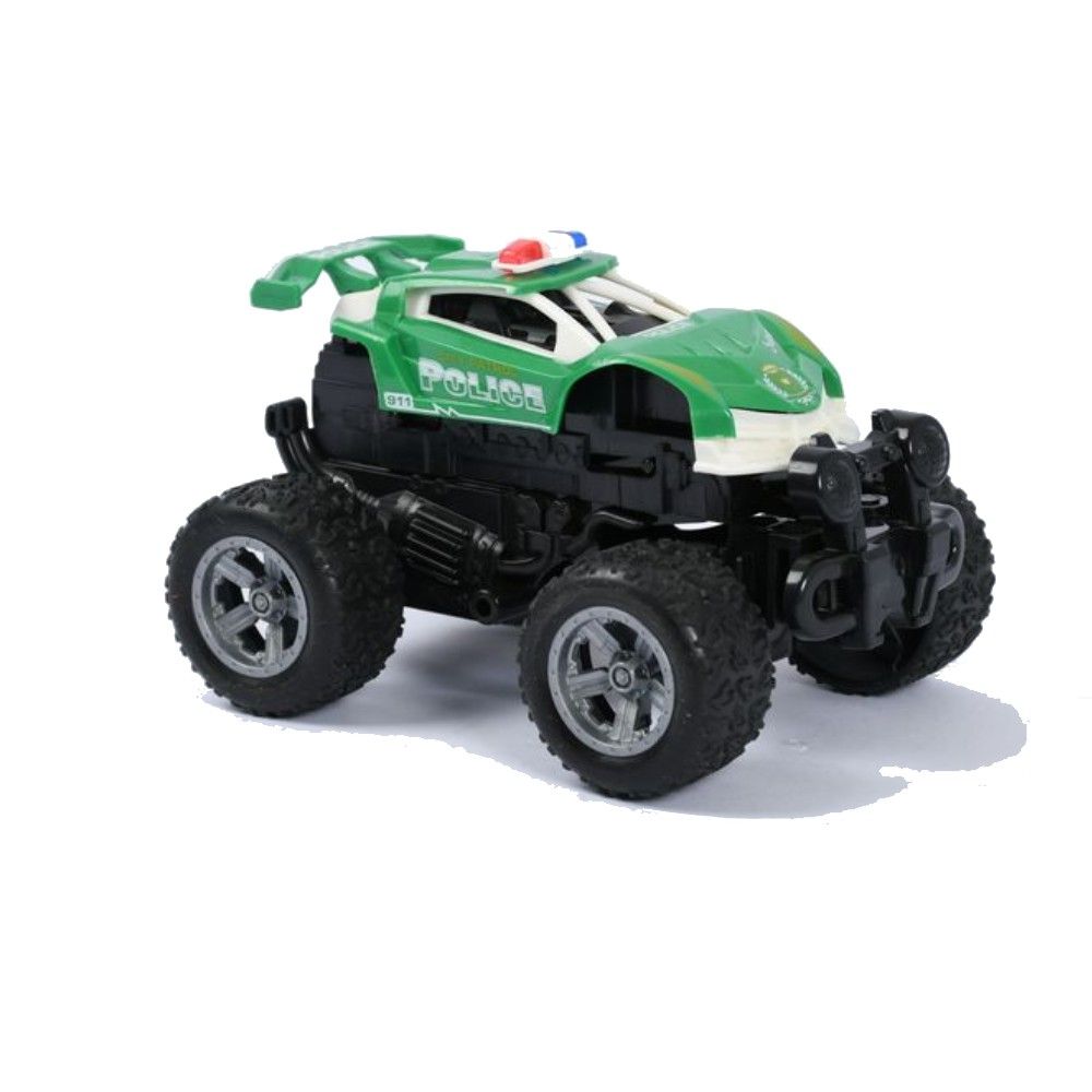 Carro Monster Batidas Divertidas Verde - Brinkzania