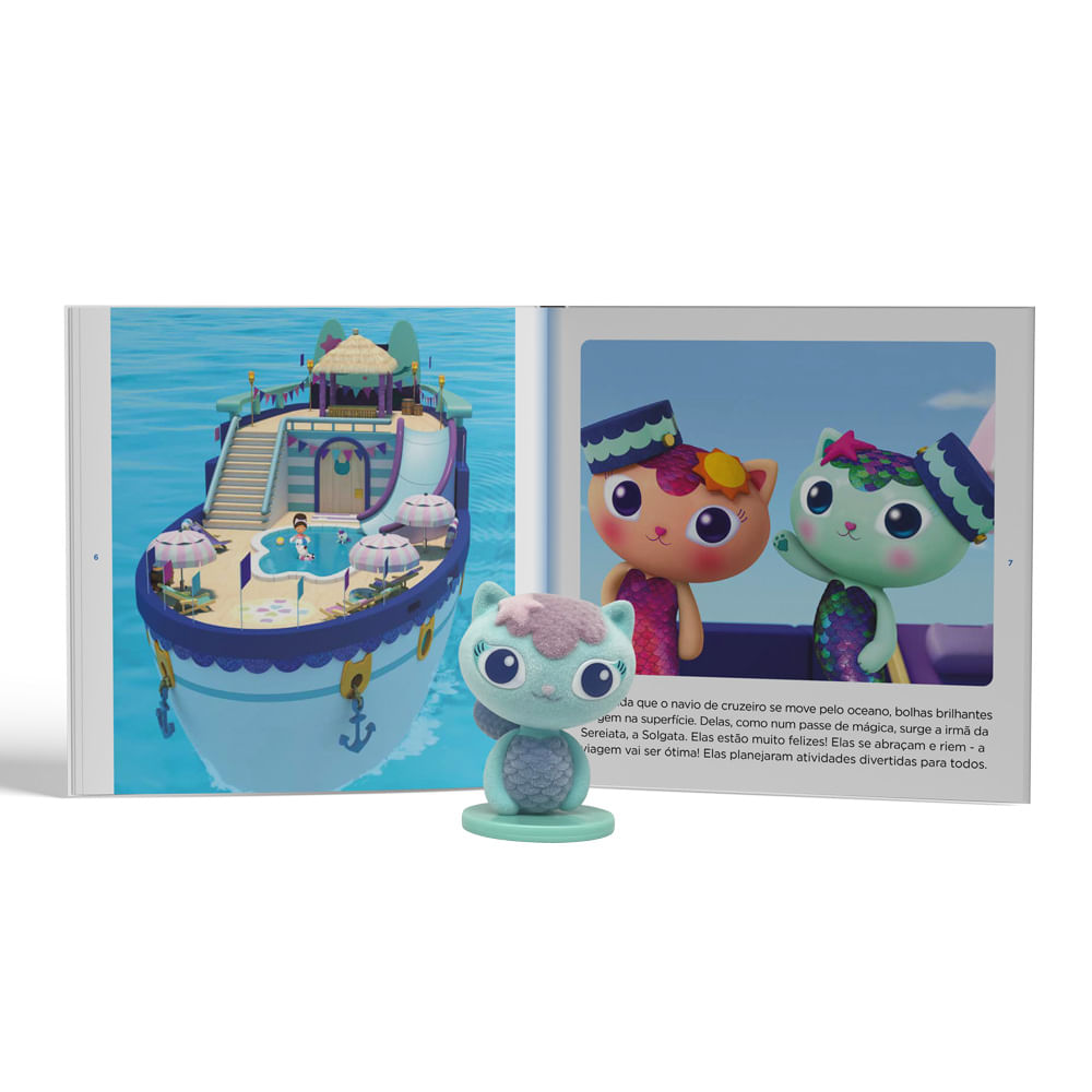 Gabby’s Dollhouse Livro Cruzeiro Sereiata - Fun Divirta-se - Imagem 2