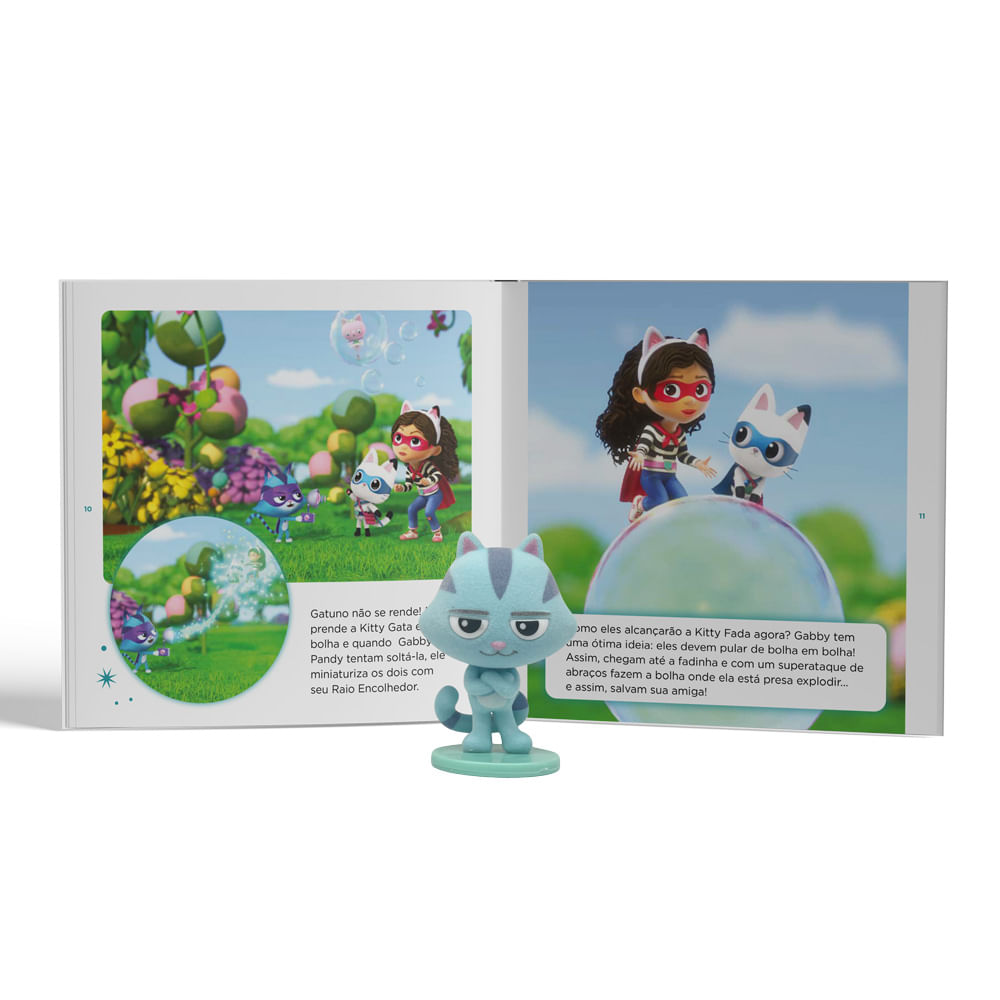 Gabby's Dollhouse Livro Defensores - Fun Divirta-se - Imagem 2