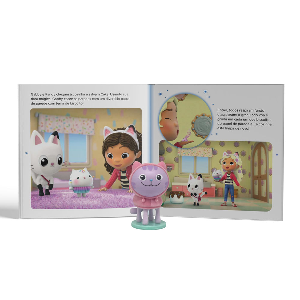 Gabby's Dollhouse Livro Casa Bagunçada - Fun Divirta-se - Imagem 2