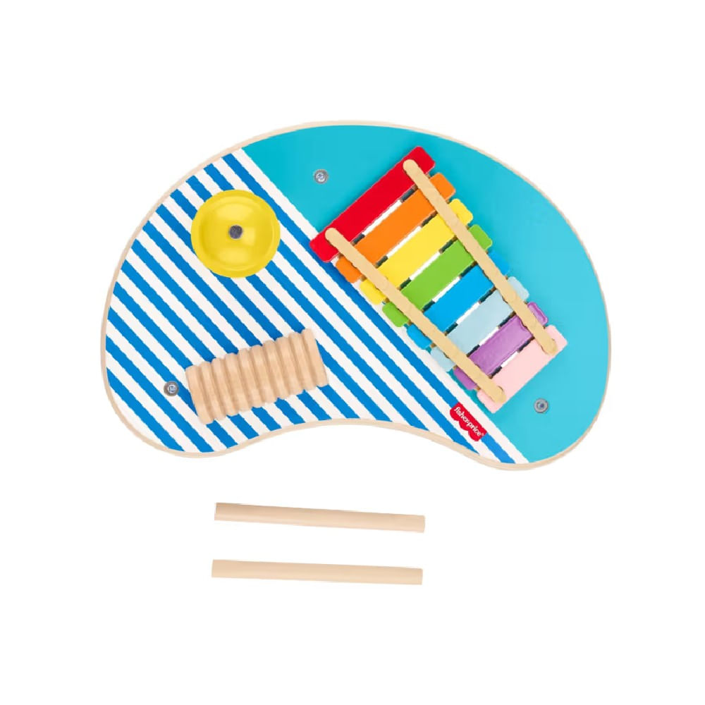 Fisher-Price Mesa de Atividades Musicais de Madeira - Mattel - Imagem 3