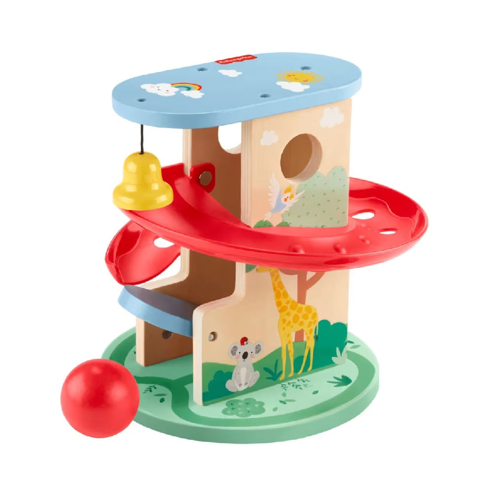 Fisher-Price Bolas Rolantes Madeira - Mattel