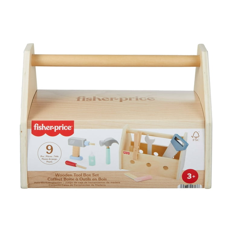 Fisher-Price Kit de Ferramentas de Madeira - Mattel