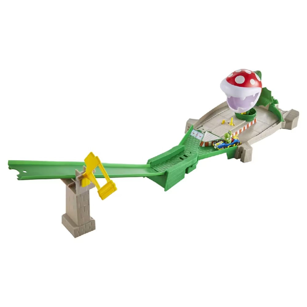 Hot Wheels Mario Kart Pista Piranha - Mattel