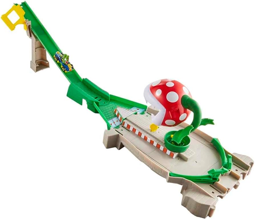 Hot Wheels Mario Kart Pista Piranha - Mattel - Imagem 2