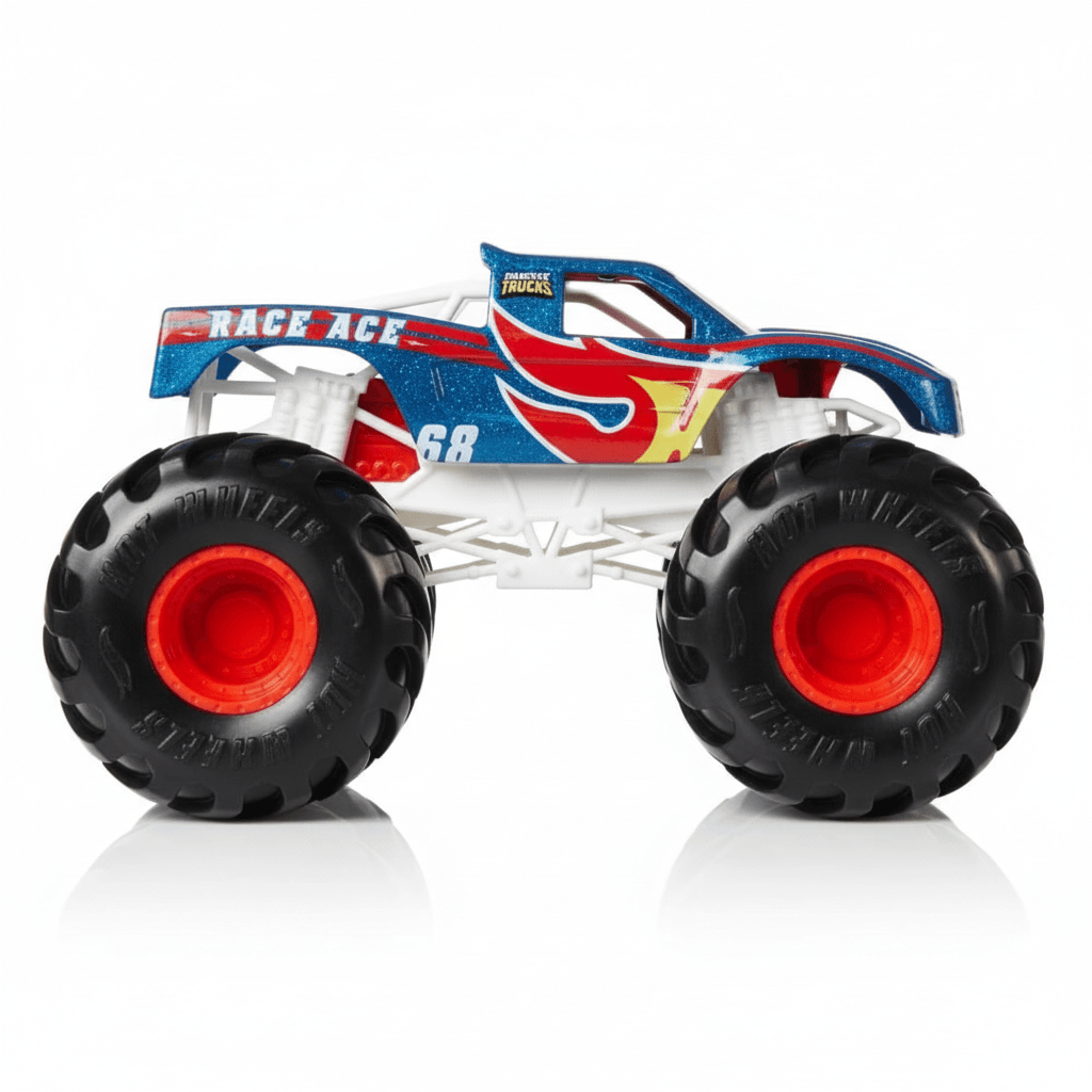 Hot Wheels Monster Trucks Carrinho Race Ace - Mattel