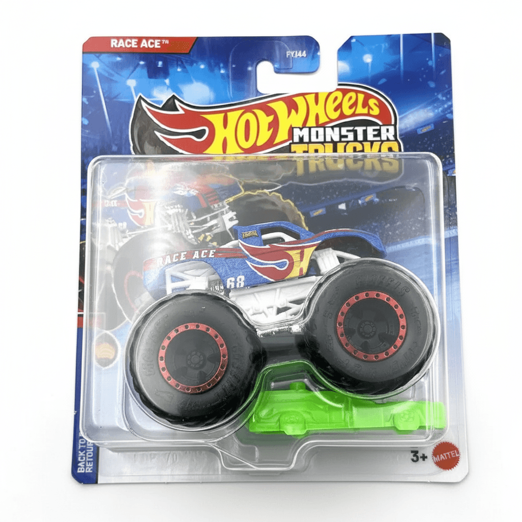 Hot Wheels Monster Trucks Carrinho Race Ace - Mattel - Imagem 2