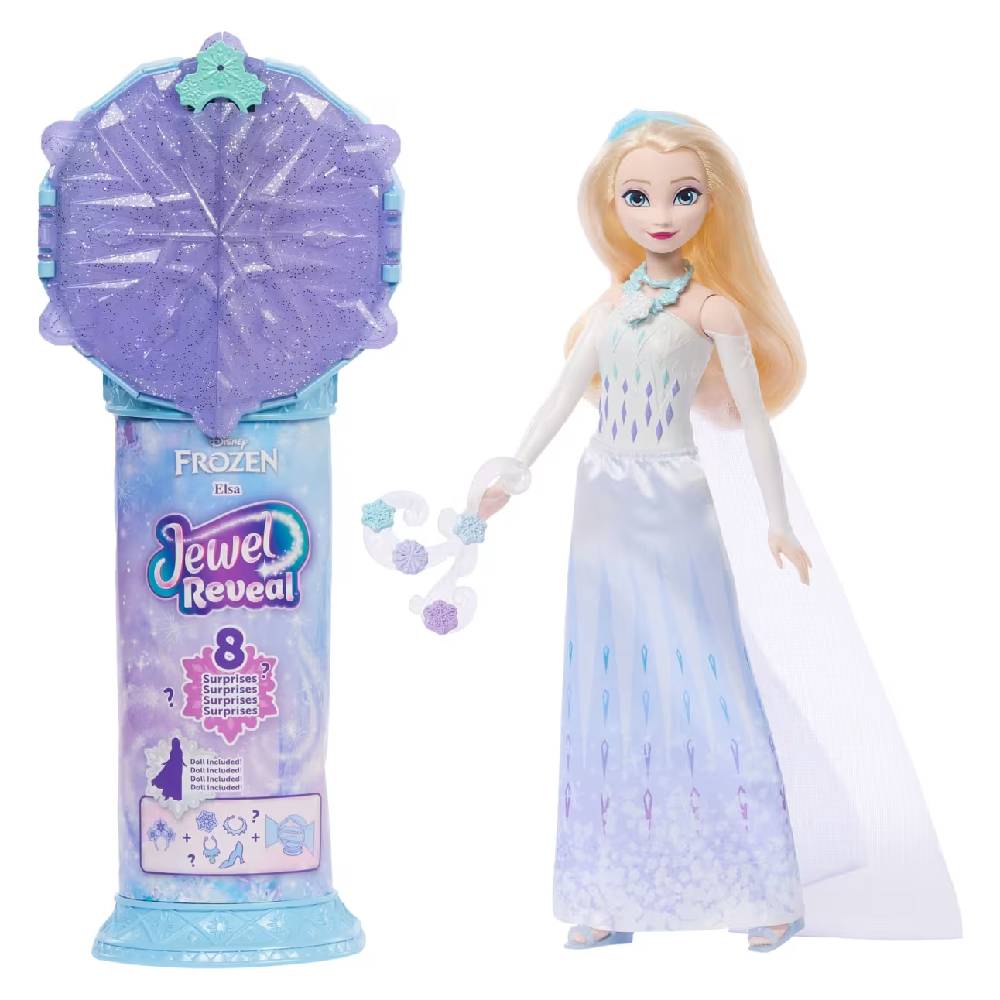 Boneca Disney Frozen Elsa Jewel Reveal - Mattel