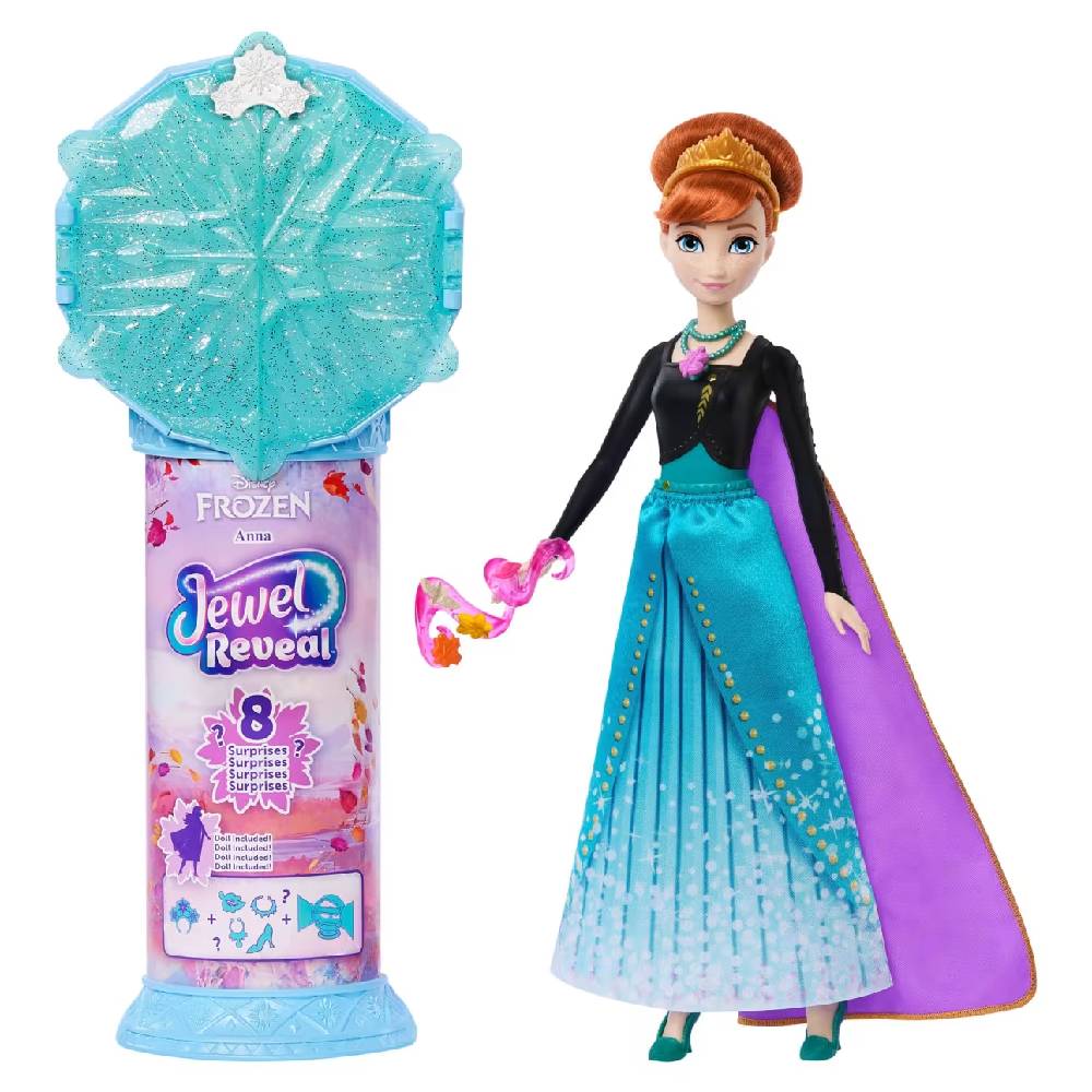 Boneca Disney Frozen Anna Jewel Reveal - Mattel