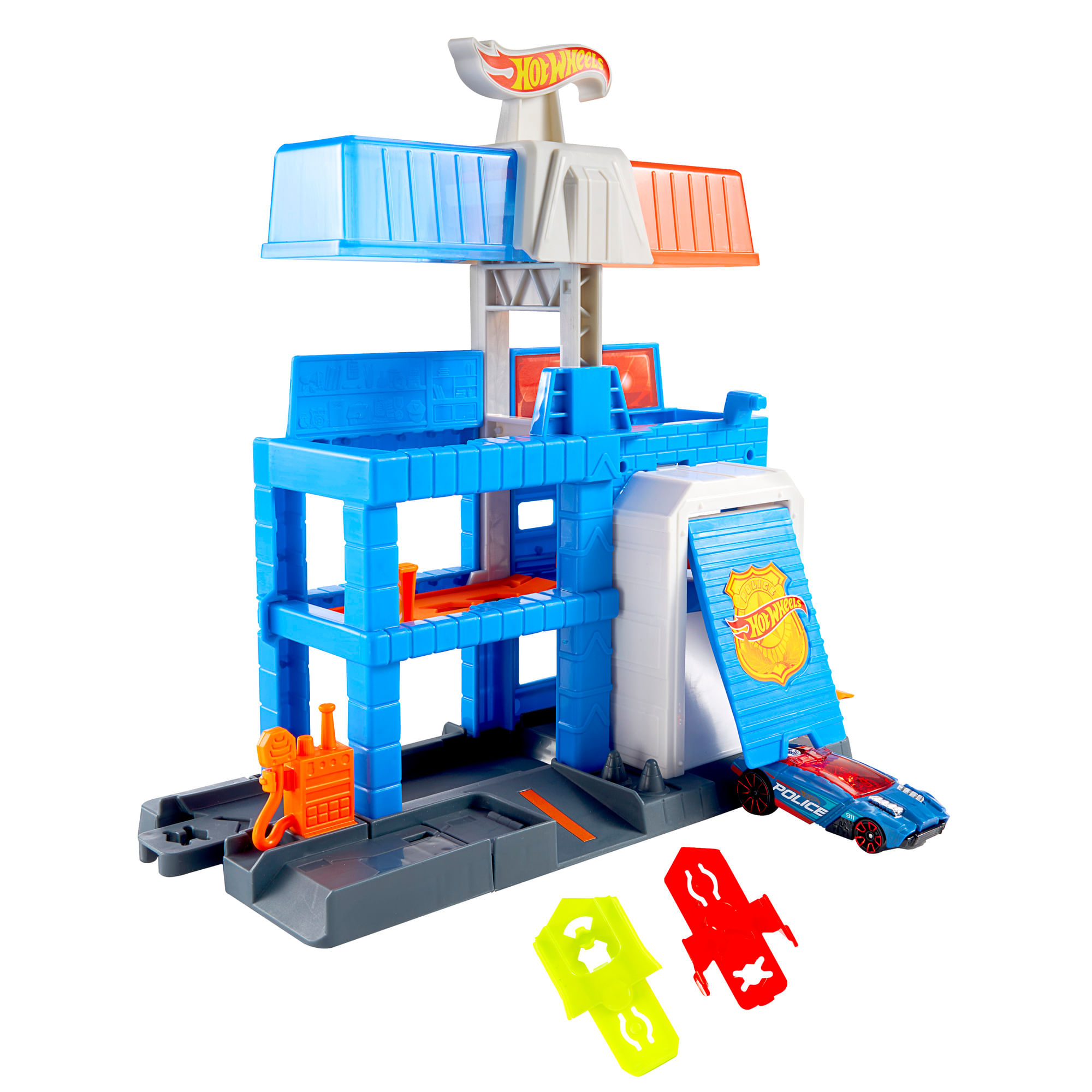 Hot Wheels Pista City Torre de Polícia - Mattel