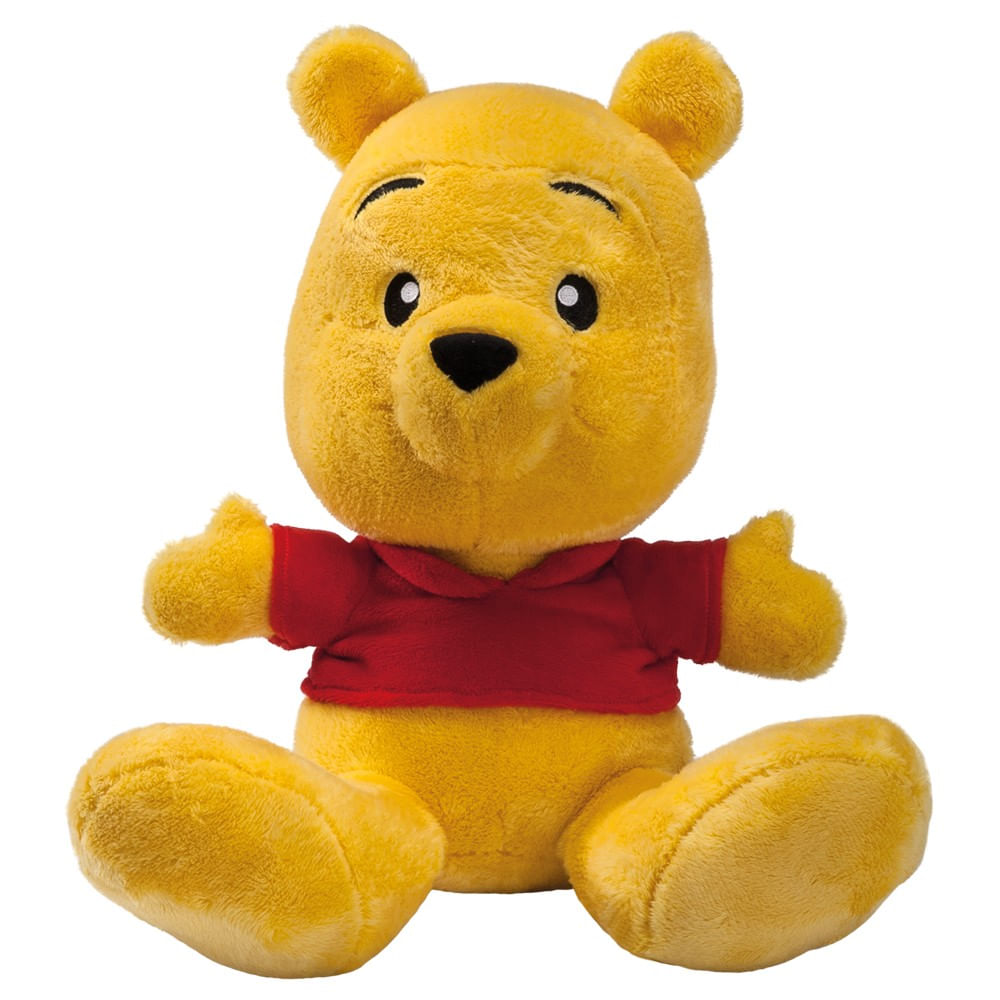 Pelúcia Disney Pooh Big Feet 30cm - Fun Divirta-se