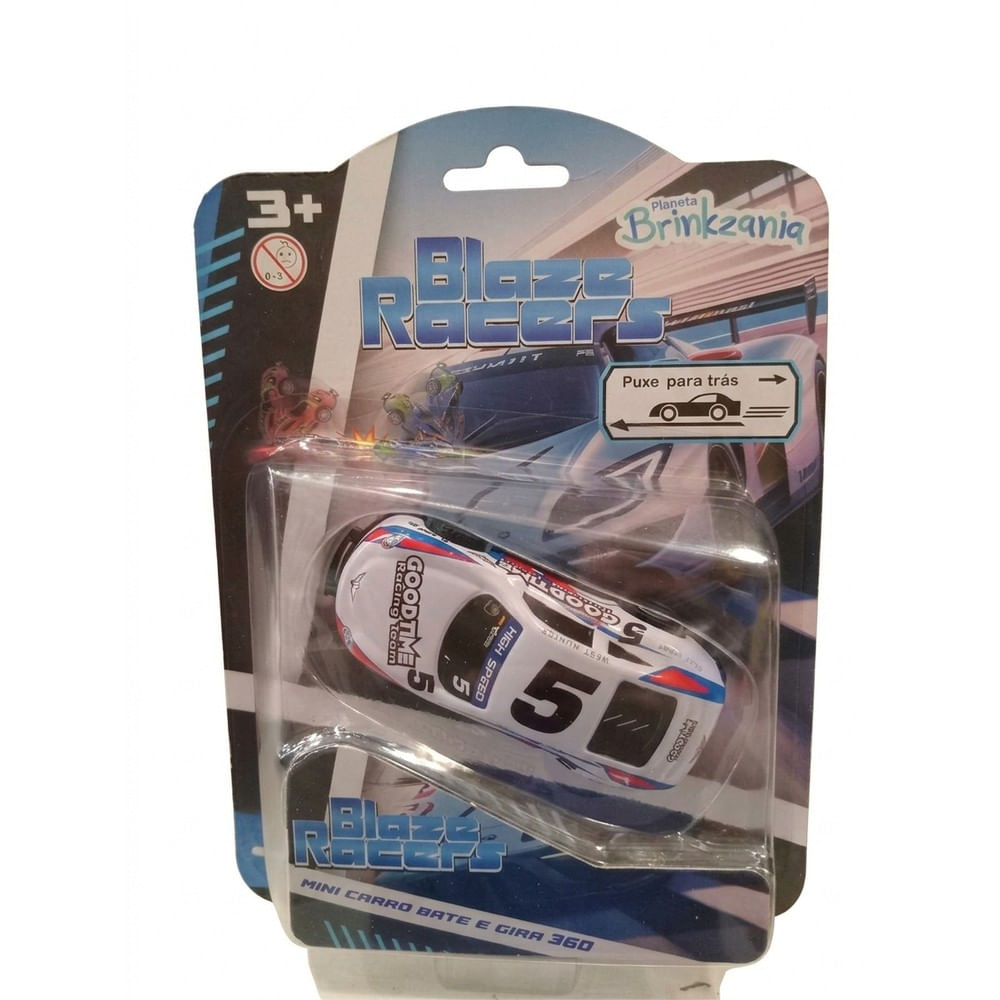 Mini Carro Giro 360 Branco - Brinkzania